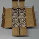 Shot Glasses, Heavy Base Tequila Glasses Set of 6, Lead-free Crystal Shot Glass for Vodka, Whiskey, Espressos, Spirits & Liquors