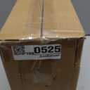 (2-Pack) 10-Inch Solid Tire Wheels - Replacement 4.10/3.50-4" Flat Free Tires and Wheels with 5/8" Axle Bore Hole Bearings, 2.17" Offset Hub -Perfect for Hand Truck, Wheelbarrow, Gorilla Carts (Yellow)