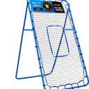 Volleyball Baseball Rebounder Net, Softball Rebounder Pitchback Net Quick Adjustments, Quick Adjustments Lacrosse Bounce Back Practice Equipment, Ideal for Outdoor Indoor and Backyard Training
