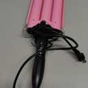 Hair Curling Iron 1 inch 3 Barrel Hair Crimper Ceramic Two Gear Temperature Control Hair Waving Styling Tools (24mm)