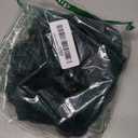 Women's High Waisted Full Coverage Bikini Bottoms Tummy Control Adjustable Drawstring Swim Bottoms (Large, Green1)