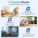 NEWBULIG 17" Pedestal Fans with Remote, Oscillating Standing Fan with 3 Speed & 3 Model, Quiet Timer Stand Up Fan for Indoor, Bedroom, Living Room, Adjustable Height & Tilt Head, Easy Assembly