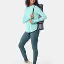 G4Free Womens UPF 50+ Sun Shirts Lightweight Quick Dry Long Sleeve Workout Tops Lightweight Running Pullover (Blue, XL)