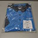 LULY YANG DSP Men's Active Polo - Short Sleeve (Blue, XXL)