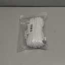 60 ft Cable for WYZE Cam Pan V3 Camera, Outdoor Power Adapter with Micro USB 90 Degree, White