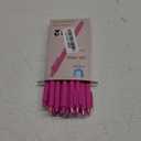 12 Pcs Gel Ink Pens Black Ink 0.5 mm Fine Point Smooth Writing Cute Pens for Office School (Pink)
