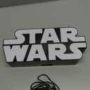 Paladone Star Wars Logo Light, Wall Mountable and Freestanding, Officially Licensed Disney Star Wars Merchandise - Star Wars Light Decor and Gifts for Men