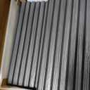 Art3d 12" x 24" Acoustic Wood Slat Wall Panel, 20pcs, 40 sq.ft, Grey Oak