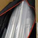 Qoolfoto Heavy Duty Backdrop Stand 10x10ft, Pipe and Drape Background Stand, Silver