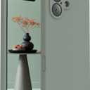 FireNova Magnetic for iPhone 17 Case, Compatible with MagSafe, [Integrated Silicone Camera Control Button] [Camera Protection] Anti-Scratch Microfiber Lining Phone Case, 6.3", Calke Green