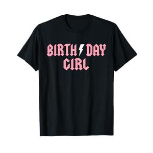 Rock n Roll Birthday Girl Birthday Rock Star Matching Family T-ShirtS