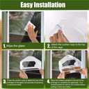 HOMEE Acrylic Bird Feeder,Clear Window Bird Feeders with Suction Cups for Outdoors Feeding Watching for Garden and Yard
