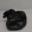 Arotive Bathroom Rugs Sets 2 Piece, Soft Absorbent Microfiber Bath Mats and U-Shaped Contour Toilet Rug, Non-Slip Machine Washable Dry Bath Mats for Bathroom, 24x16 and 24x20, Black