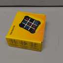 Tic Tac Toe Game, 3-in-1 Game Machine, Handheld Electronic Puzzle Games, Portable Travel Game for Trip, Office Break, Queue Time, Birthday Gift for Kids Adult (Yellow)