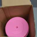 Skylety 16 Pcs Plastic Cups with Lids and Straws 16 oz Plastic Cups Coffee Reusable Tumbler Water Bottle Holiday Party Supplies Gifts for Drinking Coffee Cocoa(Pink,Green)