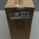 LASZOLA Black 5 Tiered Plant Stand Indoors Heavy Duty Metal Rack, Sturdy Multi Level Shleving Hold Flowers, Larger House Decorate Ladder for Planting Inside Tree Herb Cactus, Wooden Base, Space Saving