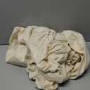 Wokceer 7.2FT Round Backdrop Cover Beige Round Arch Covers with Buckles Polyster Circle Balloon Arch Cover for Wedding Birthday Party Ceremony Decor