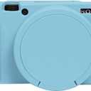 Easy Hood RX100 Case, Silicone Camera Case Lightweight Soft Carrying Cover with Removable Lens Cover for Sony DSC-RX100 III / RX100 V / RX100 IV / RX100 VII DSLR Camera (Blue)