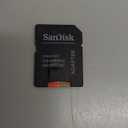 SanDisk 128GB Extreme microSD UHS I Card for 4K Video on Smartphones, Action Cams & Drones 190MB/s Read, 90MB/s Write SDSQXAA 128G GN6MN, Red/Gold