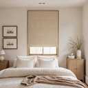 Blackout Cordless Roman Shades for Indoor Windows, 430GSM Chenille Fabric
