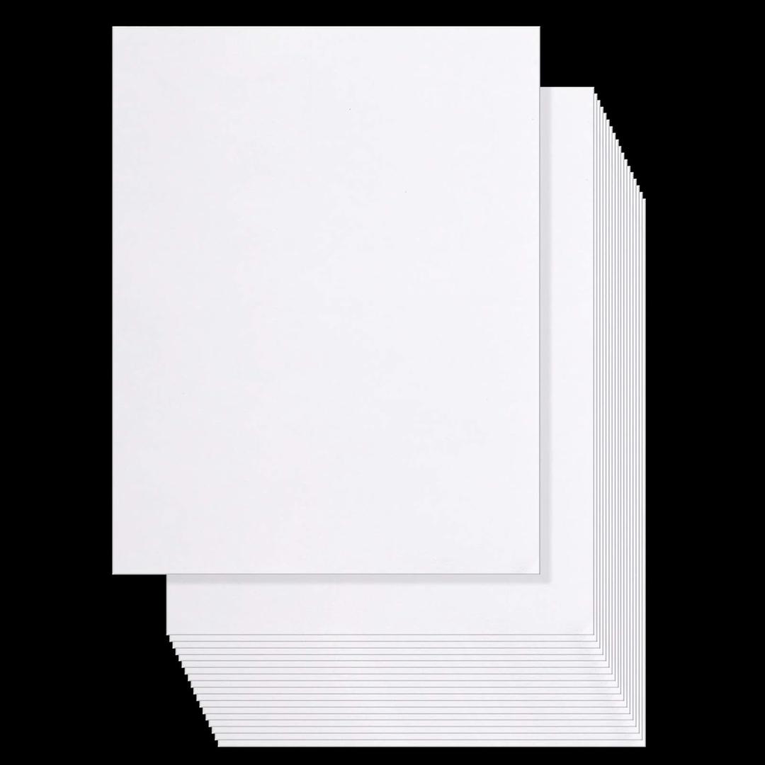 Boao 80 Pieces Sticker Collecting Paper Album Reusable Pages Release Blank Paper Double Sided Pages for Diamond Sticker Collecting Albums, 10.6 x 8.3 Inches