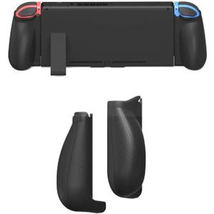 MystiForge Ergonomic Comfort Grip for Switch & Switch OLED — Compatible with Joy-Con Controllers, Enhanced Stability for Long Gaming Sessions