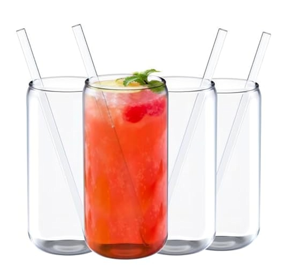 Libbey Slim Can Glass 4 Pack