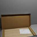 VIVO 24 inch Monitor Stand, Wood and Steel Desktop Riser, Screen, Keyboard, Laptop, Small TV, Ergonomic Desk and Tabletop Organizer, Light Wood, STAND-V000WM