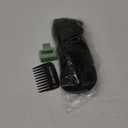 ALXNAN Clip in Long Wavy Synthetic Hair Extension 24 Inch Natural Black 4PCS Thick Hairpieces Fiber Double Weft Hair for Women