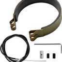 Hoypeyfiy 4'' Brake Band Pin Kit 70"Throttle Cable,Replacement for Azusa 2251/2251-B Go Kart,Replacement for Manco Bandit Critter 1492 4316
