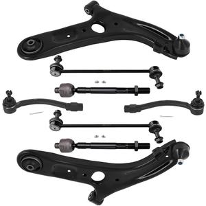 ASAPE Tie Rod End Control Arm Sway Bar End Link Ball Joint 8PCS Front Suspension Kit Fit for 2011-2016 for Hyundai Elantra
