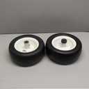 Marathon 01410P 5" hub, 3/4" Bushings 11x4.00 Flat Free Lawnmower Tire on Wheel