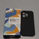 LOVE 3000 Designed for iPhone 15 Pro Case, Premium Silicone with [Soft Anti-Scratch Microfiber Lining] Shockproof Protective Phone Case for Men Women Girls 6.1", Black