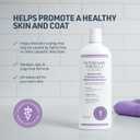 2 x Veterinary Formula Clinical Care Antiparasitic & Antiseborrheic Medicated Dog Shampoo, 16 oz  Paraben, Dye, Soap Free  Hydrating and Antifungal Shampoo for Dogs, White