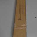 TEECK Shower Curtain Rod, 32-80 inch Adjustable Spring Tension Curtain Rod, Never Rust Anti-Slip Shower Curtain Rod for Bathroom, No Drilling, Never Collapse, Easy to Use, Silver