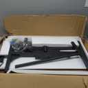 Standing Desk Adjustable Height, Mobile Stand Up Desks with Wheels Small Computer Desks Rolling Desk, Portable Laptop Desks Rustic Standing Table Sit Stand Home Office Desks 16"x31.5" Height 27"-43.5"