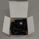 RELBRO Spring Clamps, 3.5 Inch Small Plastic Clips for Balloon Arch Backdrop Craft Decoration, Heavy Duty, Black, 10 Pcs