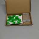 St Patricks Day Decorations Shamrocks String Lights Battery Operated with Timer 13 ft 40 LEDs Lucky Clover Green Lights for Office Party Feast of Saint St. Patrick's Day Accessories Door Decor