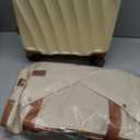 Carry on Luggage Sets 22x14x9 Airline Approved (White, 20"/DB/TB), 3 Piece Sets