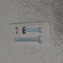 Apple Watch Band - Ocean Band (49mm) - Ice Blue with Natural Titanium Finish - Regular