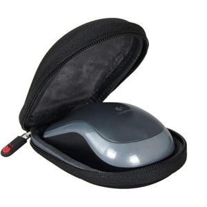 Hermitshell Travel Case Fits Logitech Wireless Mobile Mouse M185 M186 M187 (Black)