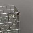 Heavy Duty Humane Live Animal Cage Trap for Squirrels (Silver)