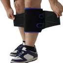 King Mills Xxxl Extra Wide Compression Calf Sleeves, Plus Size Compression Calf Sleeves Men & Women-xxl with Diamond-shaped Elastic Band for Pressure, Blue