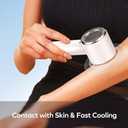 MOMAX Portable Handheld Fan, Speed(1-100) Adjustable Mini Fan, 3000mAh Battery Rechargeable Personal Fan, Digital Display, Gifts for Women Men Travel, Camping, Outdoor, White