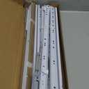 5 Pair Soft Close Drawer Slides Bottom Mount 20 inch Cabinet Drawer Slides Undermount Self Slow Close Drawer Tracks and Rails Replacement Kit, with Silent Nylon Wheels 50LB Capacity (20 Inch)