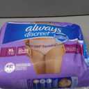 Always Discreet Adult Diapers for Women, Incontinence Underwear, Postpartum Essentials, Disposable Briefs, Max Absorbency, Bladder Leak Protection, Extra Large/XL, 15ct
