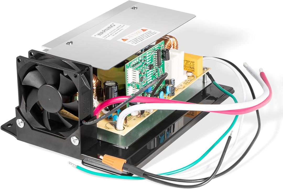 WF-8955-AD-MBA RV Power Converter Main Board Assembly 55 Amp for RV Trailer Camper WF-8955, WF-8900-AD, WF-8955-MBA Series Converters, for Parallax 7155, 7145 Power Center 105-130 VAC, 60 Hz, 950 W