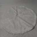 Christmas Tree Skirt, 31 Inch Faux Fur White Tree Skirts Small Snowy White Plush Velvet Xmas Tree Mat Base Cover for Holiday Home Party Decorations