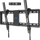 Mounting Dream TV Wall Mount for Most 37-70 Inch Flat Screen TV with Tilting, Low Profile & Space Saving Wall Mount for 16",18",24" Stud, TV Mount Bracket for up to VESA 600 x 400mm, 132lbs MD2868-LK