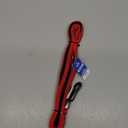 TwoEar 6FT 1IN Strong Red Dog Leash with 2 Padded Handles, Traffic Handle Extra Control, Comfortable Soft Dual Handle, Auto Lock Hook, Reflective Walking Lead for Small Medium and Large Dogs